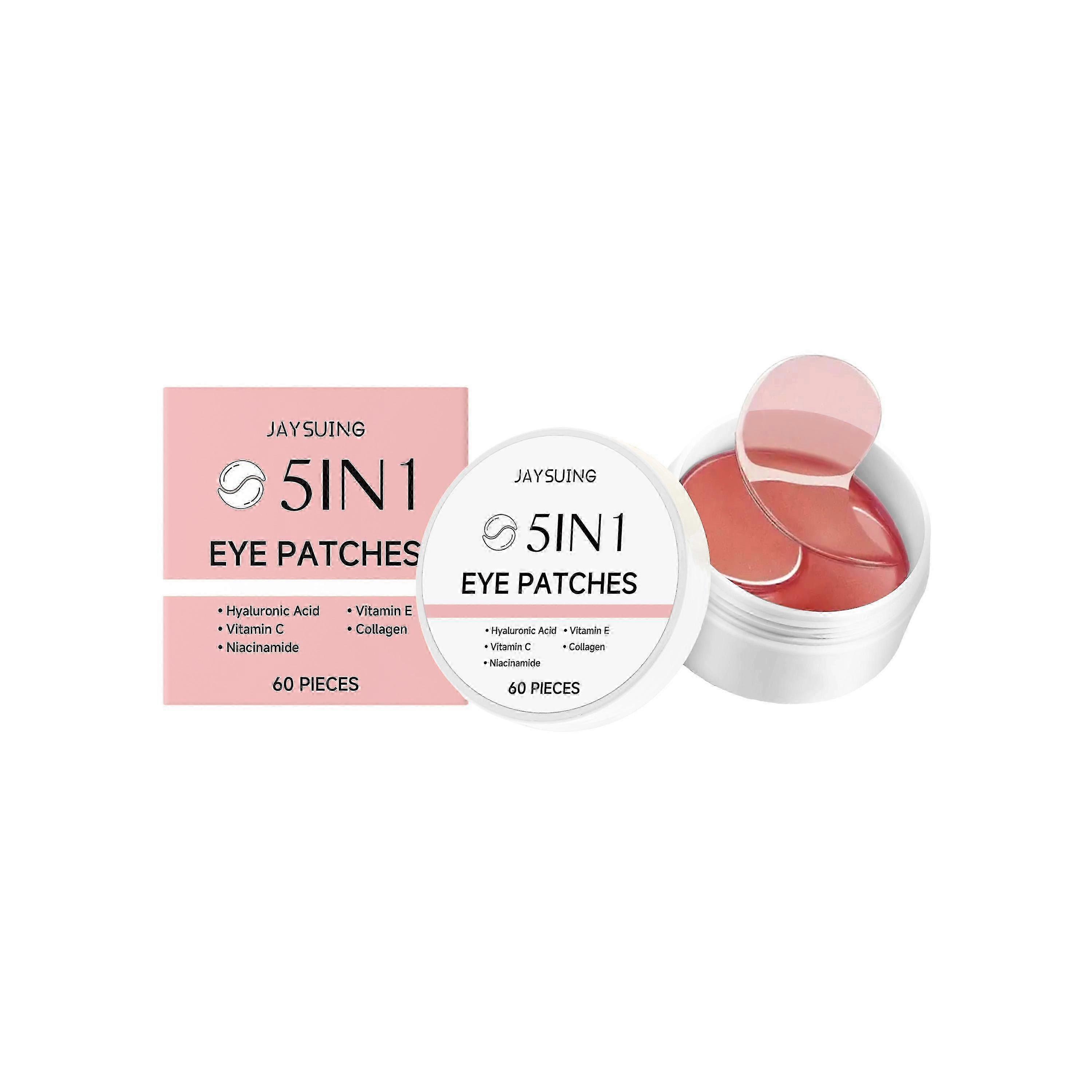 5-in-1 Collagen Eye Mask for Brightening, Hydration & Anti-Aging  Nourishing, Firming, Reducing Fine Lines, Suitable for All Skin Types