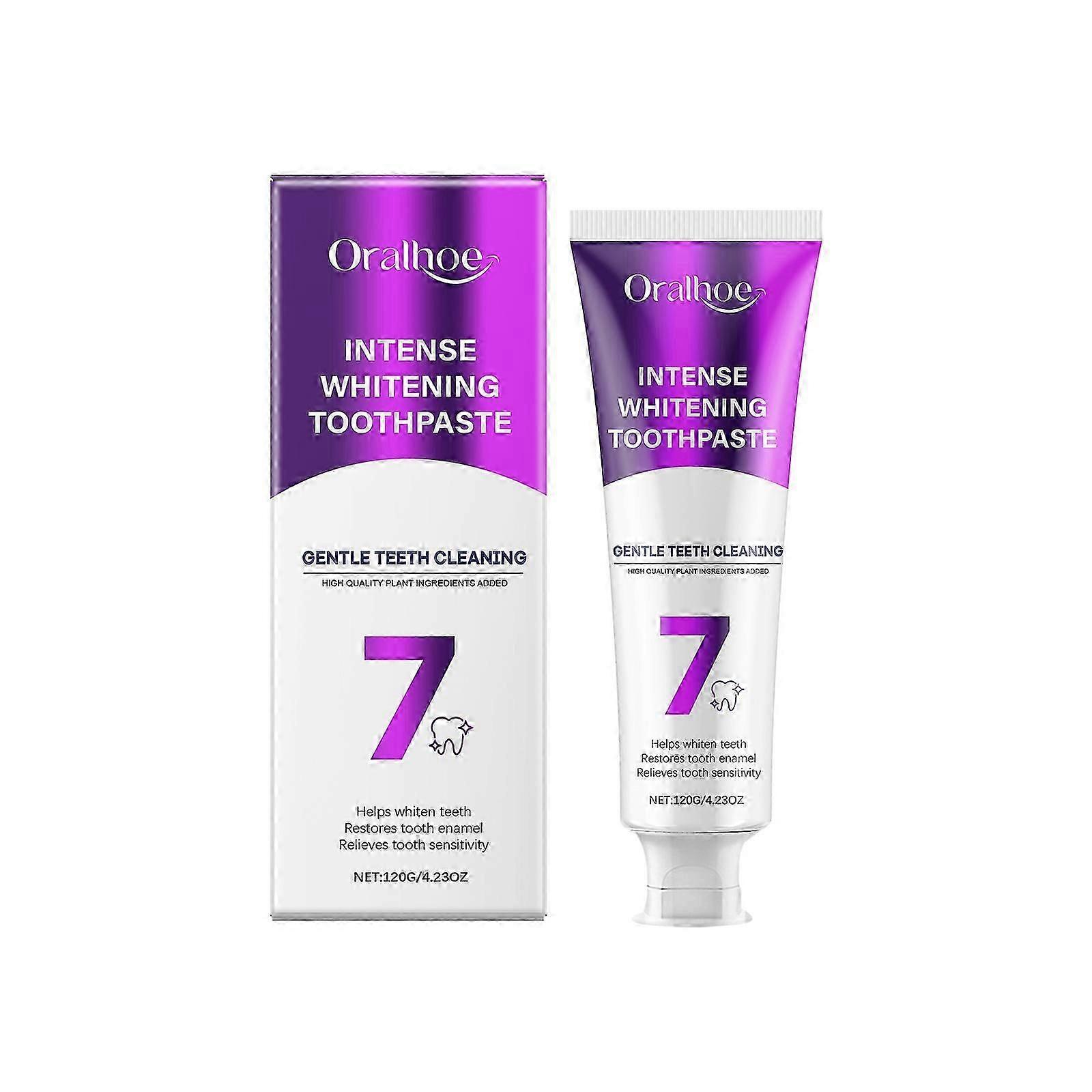 toothpaste effectively targets and removes yellow stains and surface discoloration