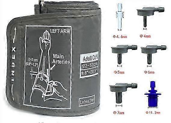 Extra Large Cuff for Omron Blood Pressure Monitor 9 to 21 Inch 22 to 53cm Arm Compatibility_js17