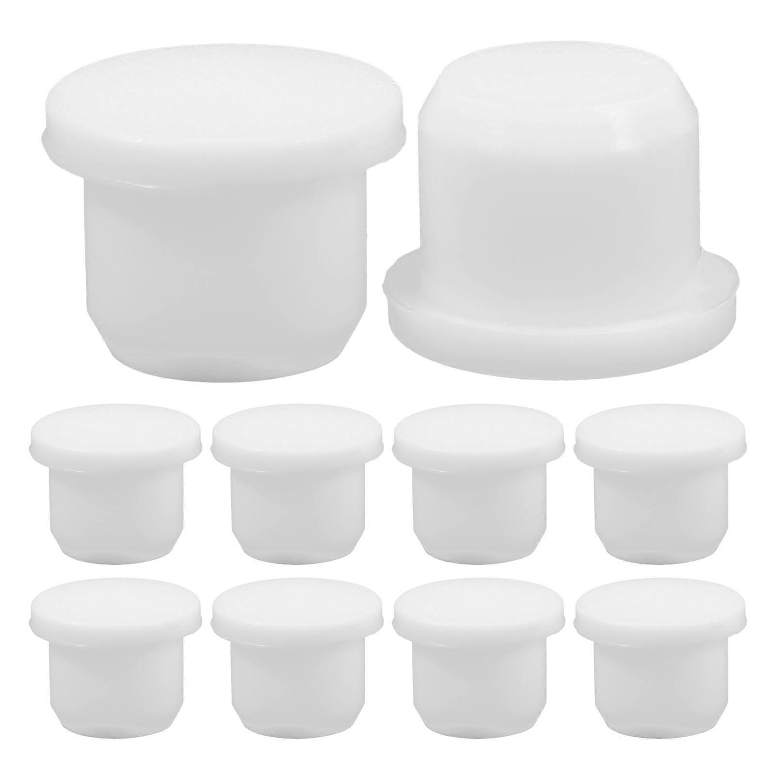 10PCS Silicone Stoppers for Pepper Salt Bottles Tubes Replacement