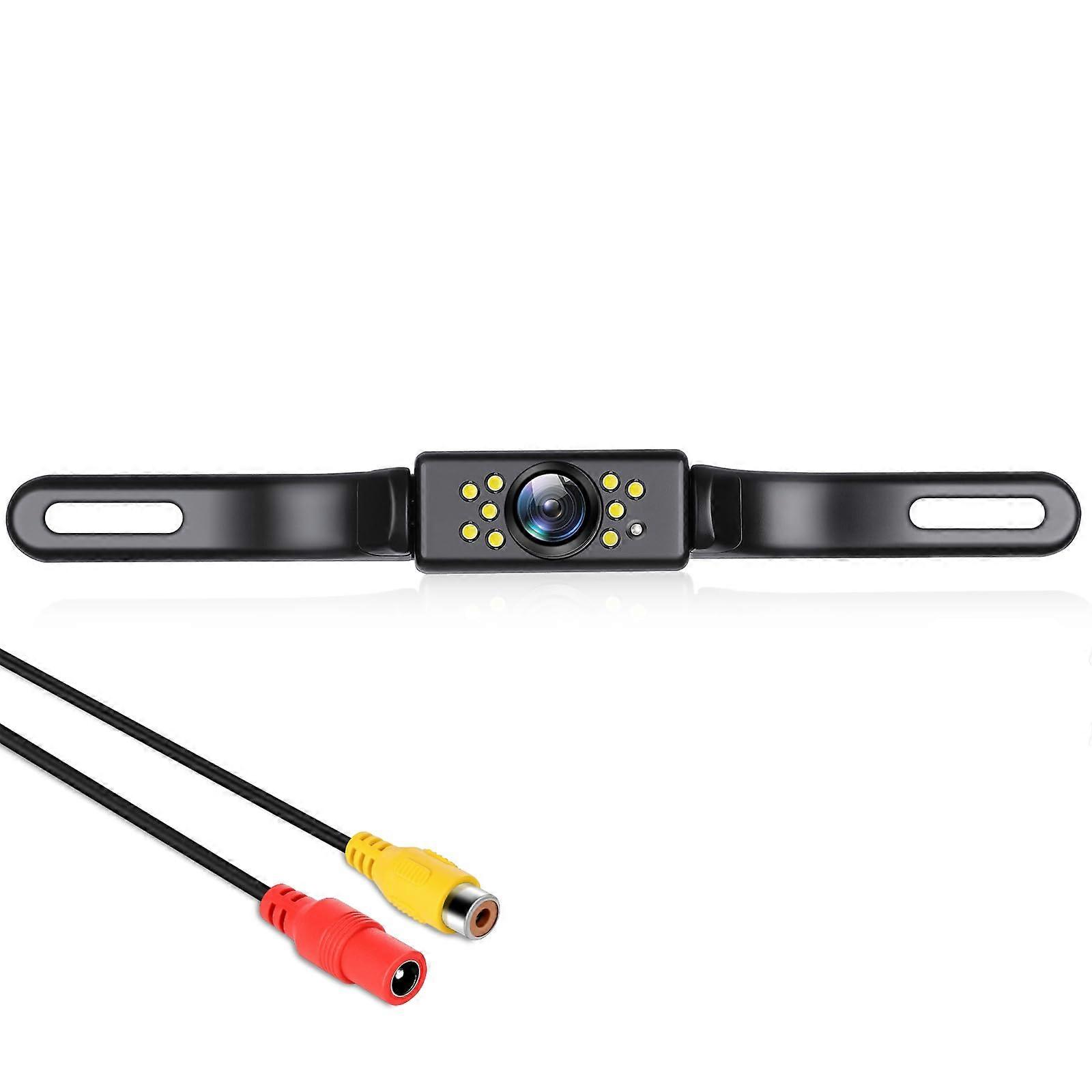 AHD 1080P Backup Camera with Starlight Night Vision, IP69K Waterproof Wide Angle Rear View for Cars Trucks SUVs