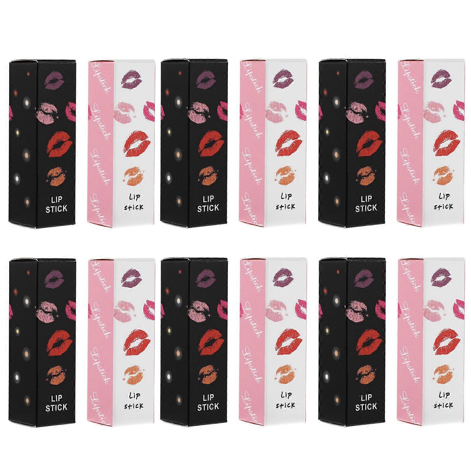 Paper Lip Gloss Boxes for Storage 150Pcs with Assorted Color