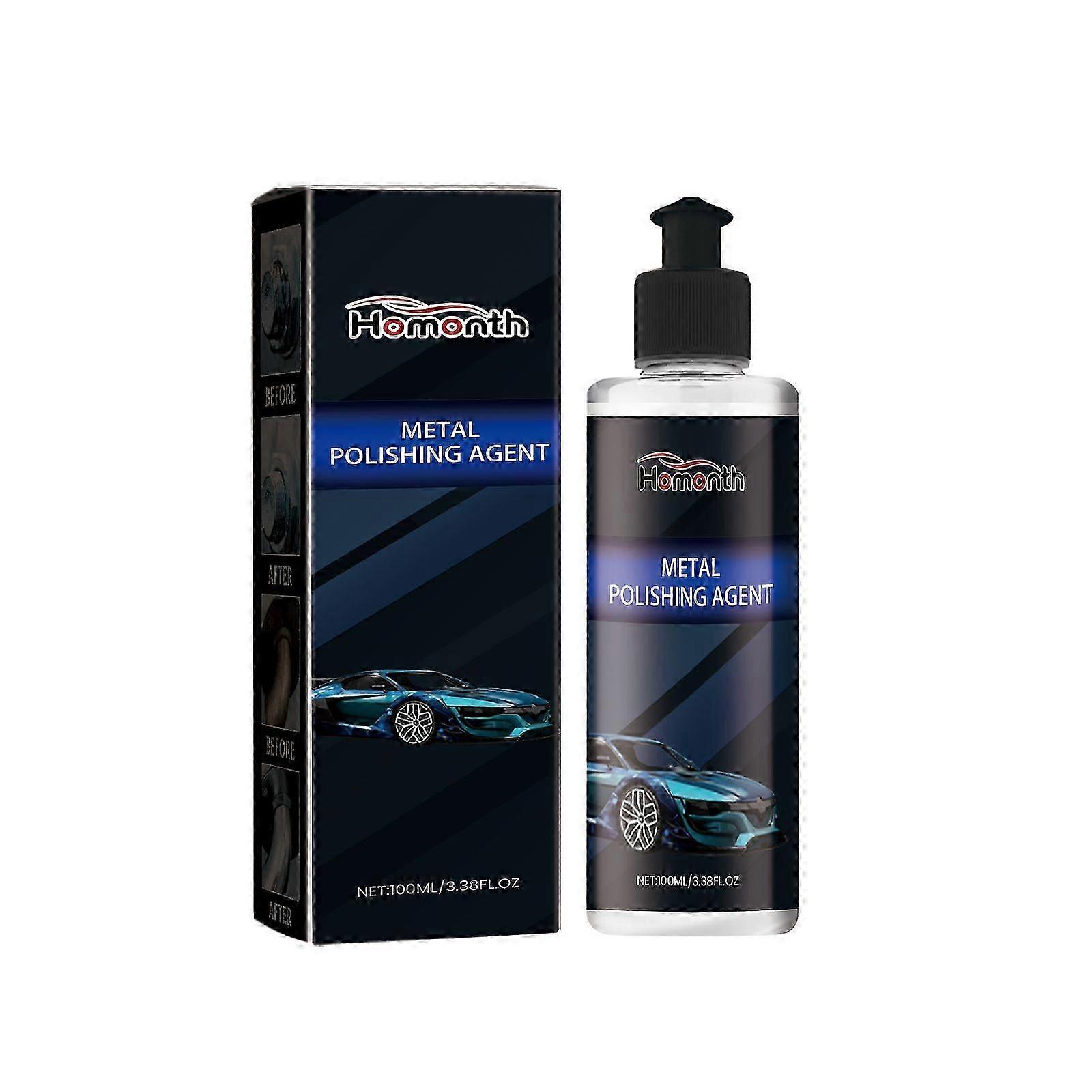 Metal Polish 100ml - Restores Shine, Protects & Removes Rust from Stainless Steel & More