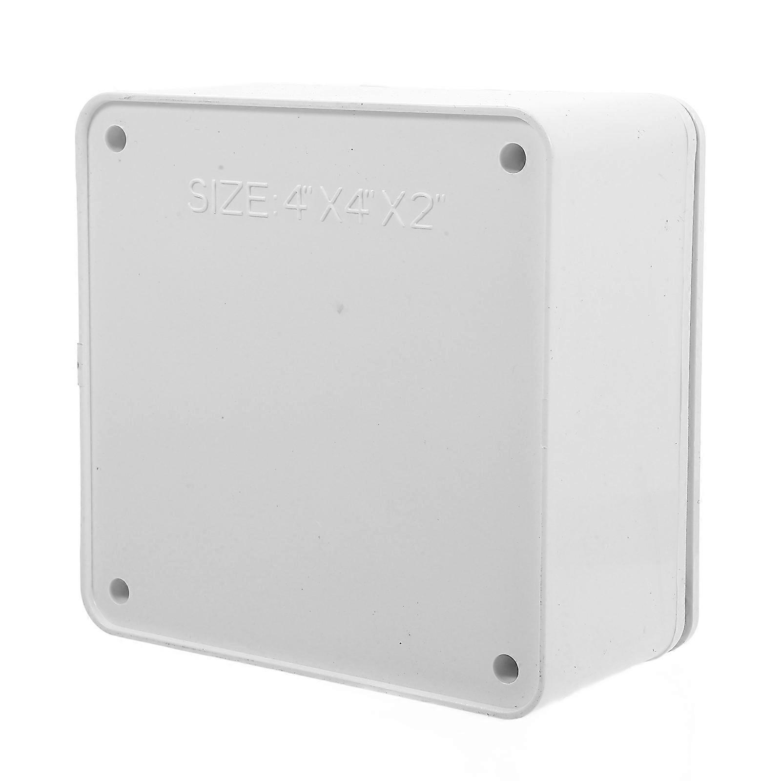 Junction Box Plastic Electrical Enclosure Box Outdoor Electrical Junction Waterproof Box Junction Box Plastic Project Line Junction Box