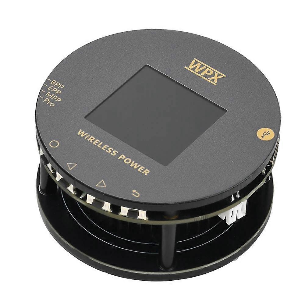  1.54-Inch LCD Color Screen Display Magnetic Wireless Charging Tester Qi2 MPP25W Voltage Current Power Meter Tester