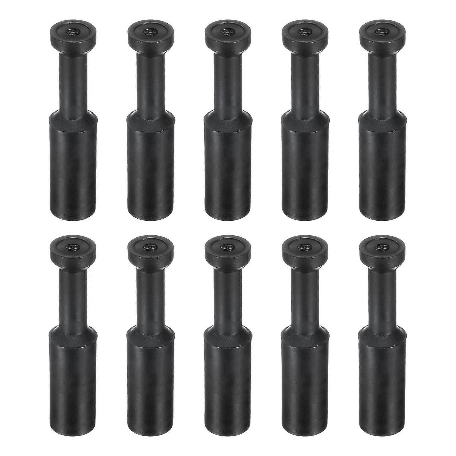 15Pcs 5/16'(8mm) Tube OD PushtoConnect Fittings Plug, Cap Style Pneumatic Blanking Plugs, For Compressed Air Systems