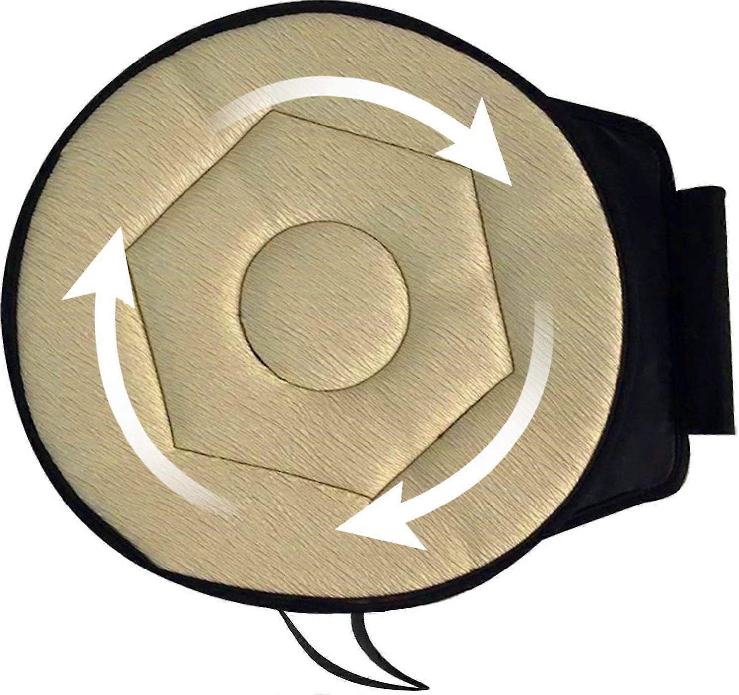 Swivel Car Seat Cushion with 360° Rotation, Non Slip Base for Elderly and Limited Mobility Chairs