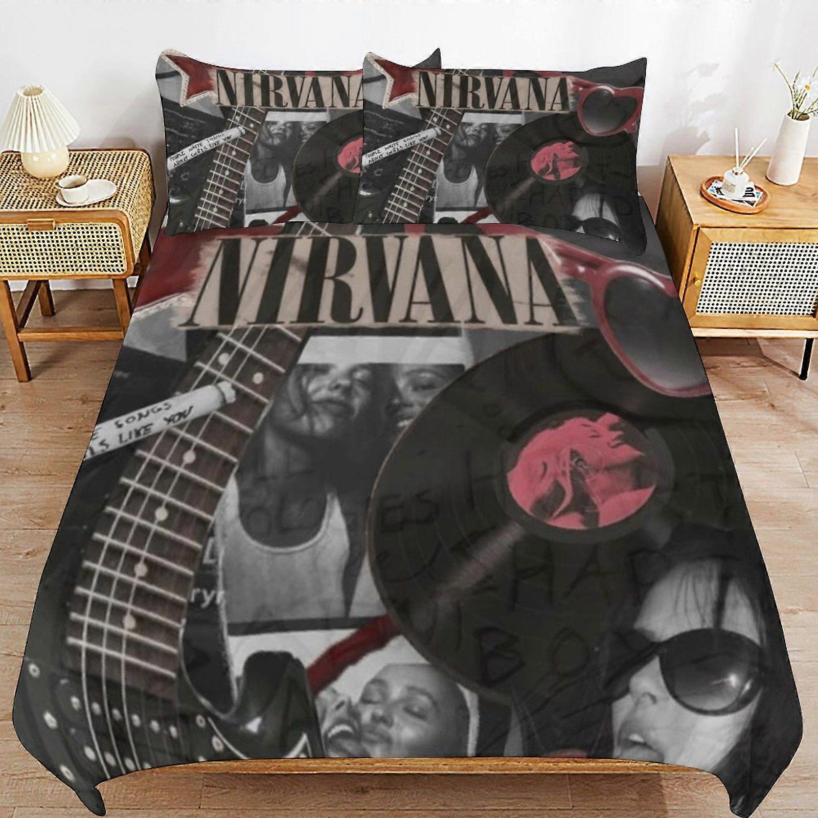 Nirvana Durable Thread Count Secure Zipper Ultra Comfort Texture Duvet Cover Sets Bedding Solution