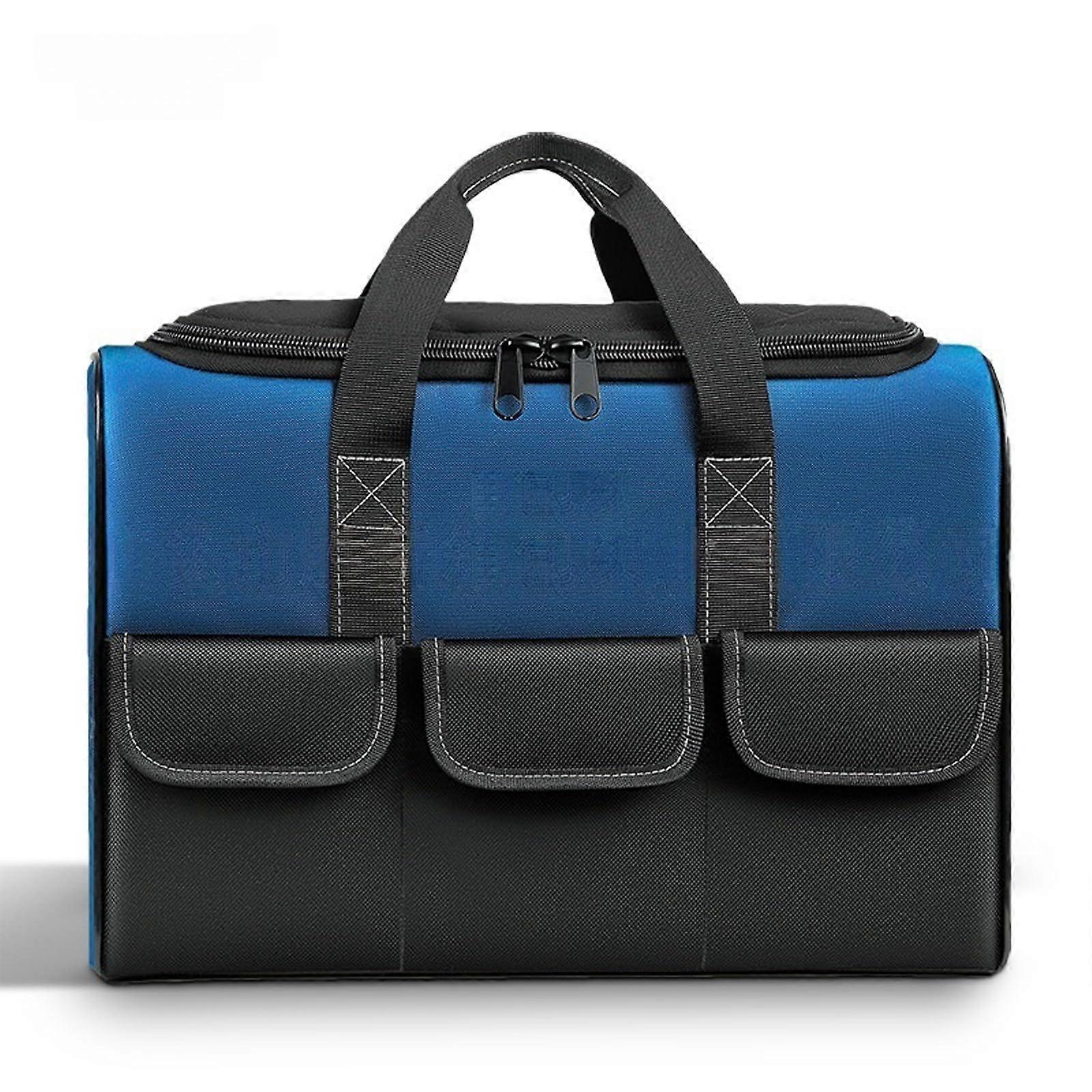 Heavy Duty Waterproof Oxford Tool Bag with Extra Large Capacity and Quick Access Compartments