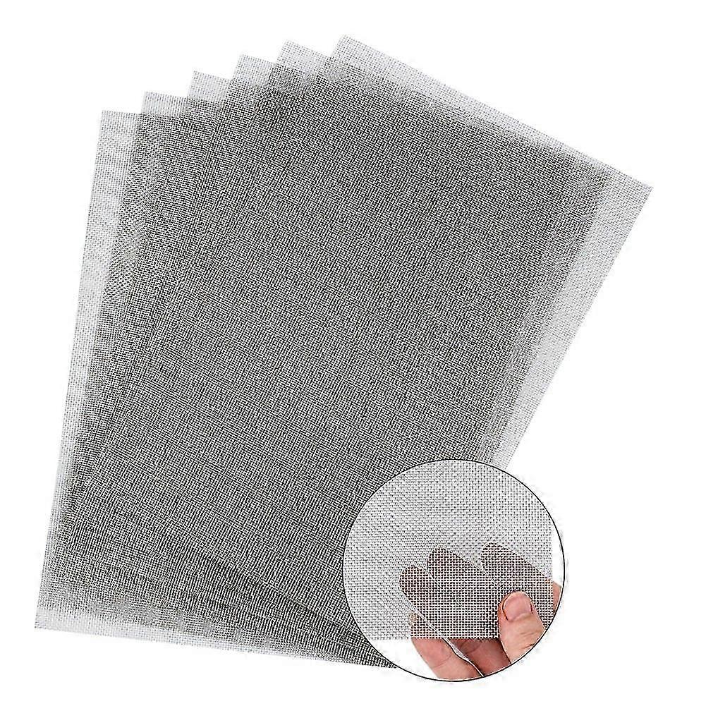 6 Pcs Wire Mesh Screen, 20 Mesh Stainless Steel Mesh,for DIY Projects, Cage, Vent, Garden,Window Screen,Filter Mesh,Etc