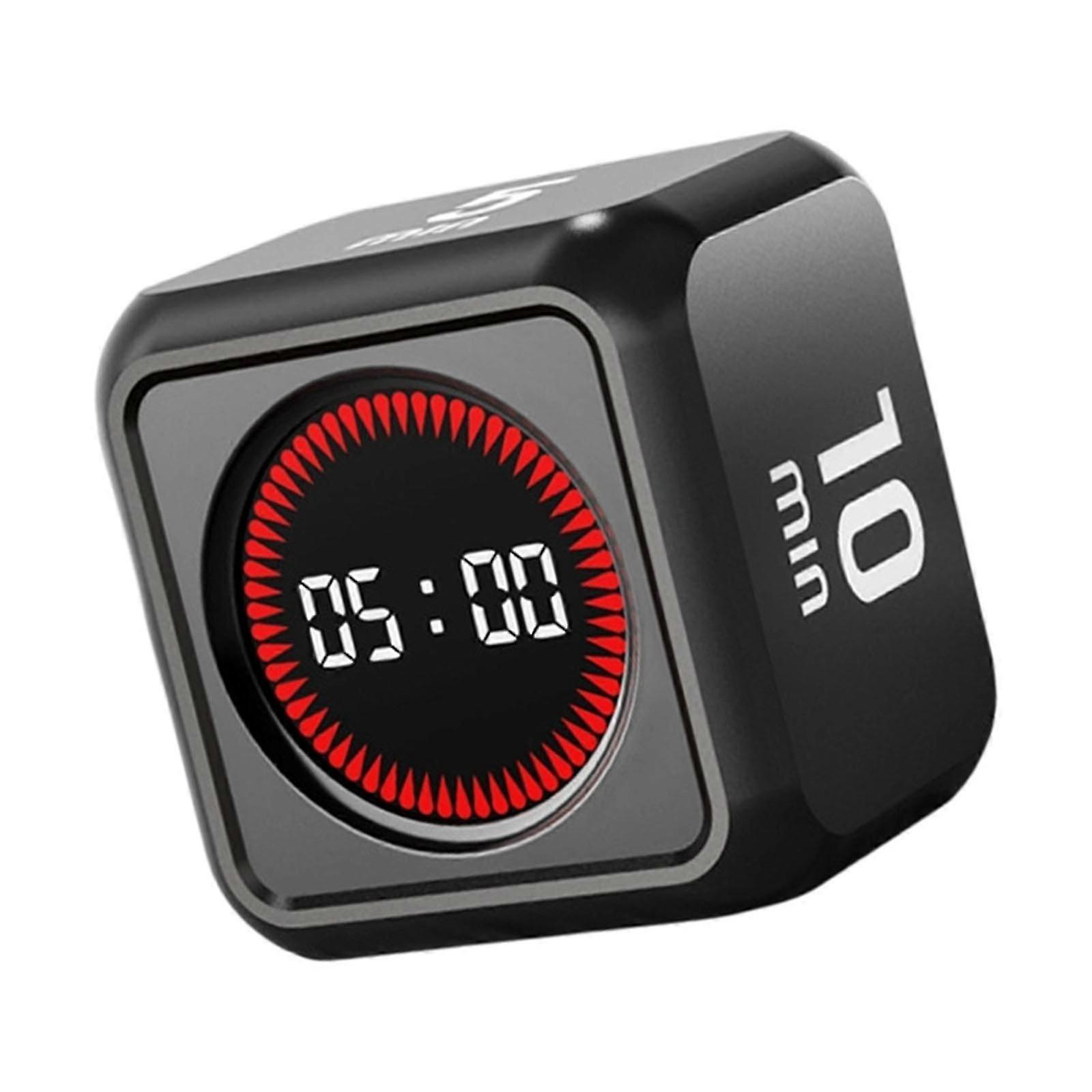 Digital Count Down Productivity Timer LED Display Gravities Sensors Timer Time Management Tool for Students Use White Cs fast