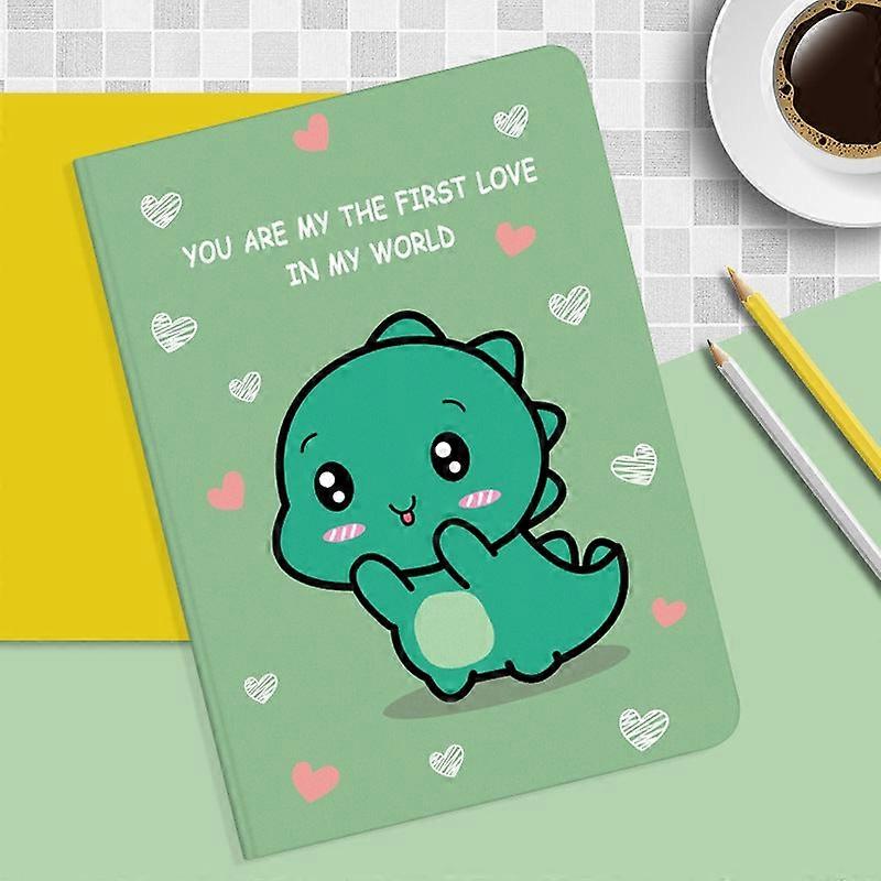 Capa elegante para iPad 2022 de 10 polegadas com desenho de dinossauro, feita de silicone.