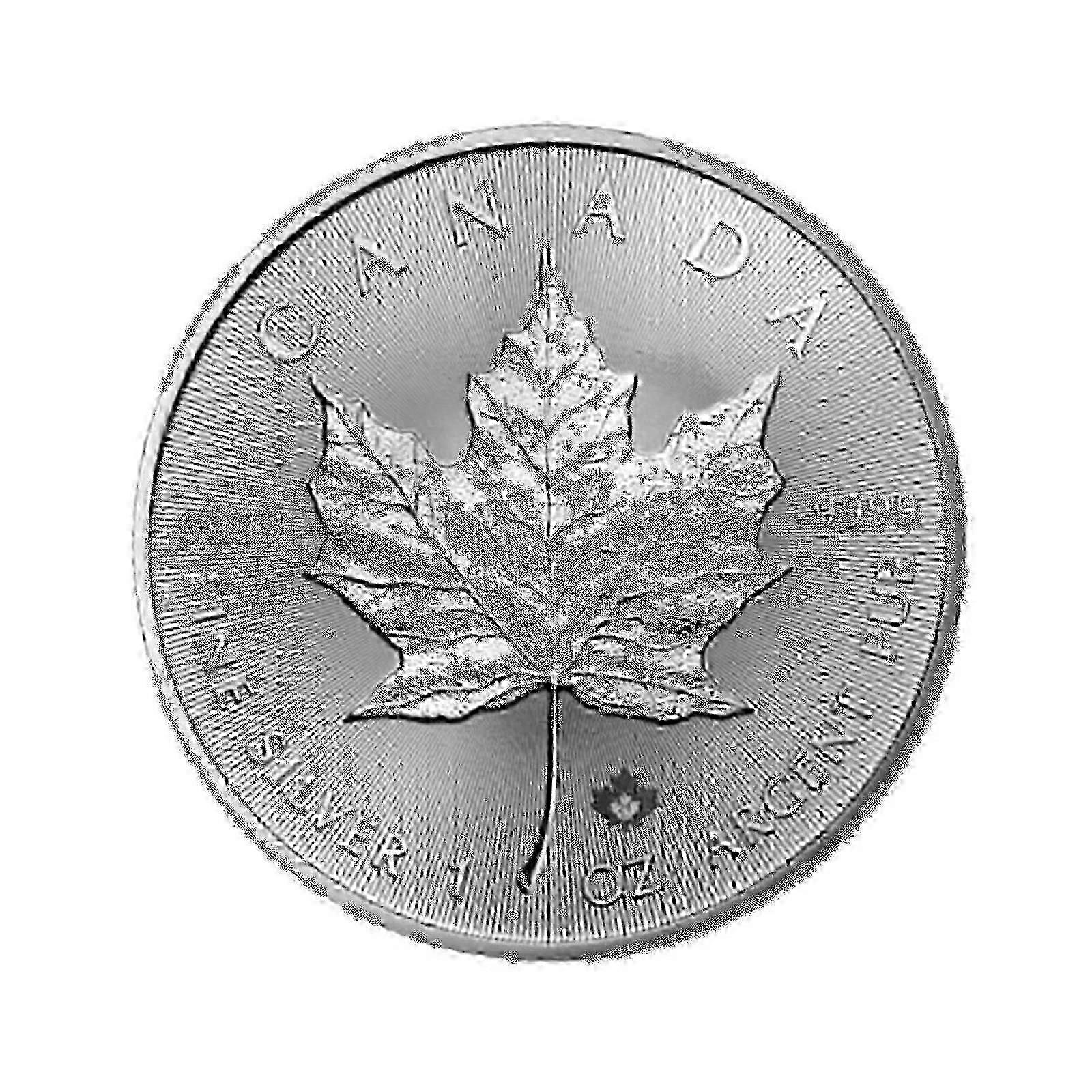 2024 Kanadská postriebrená minca Maple Leaf 1 oz BU (brilantná uncirculated)