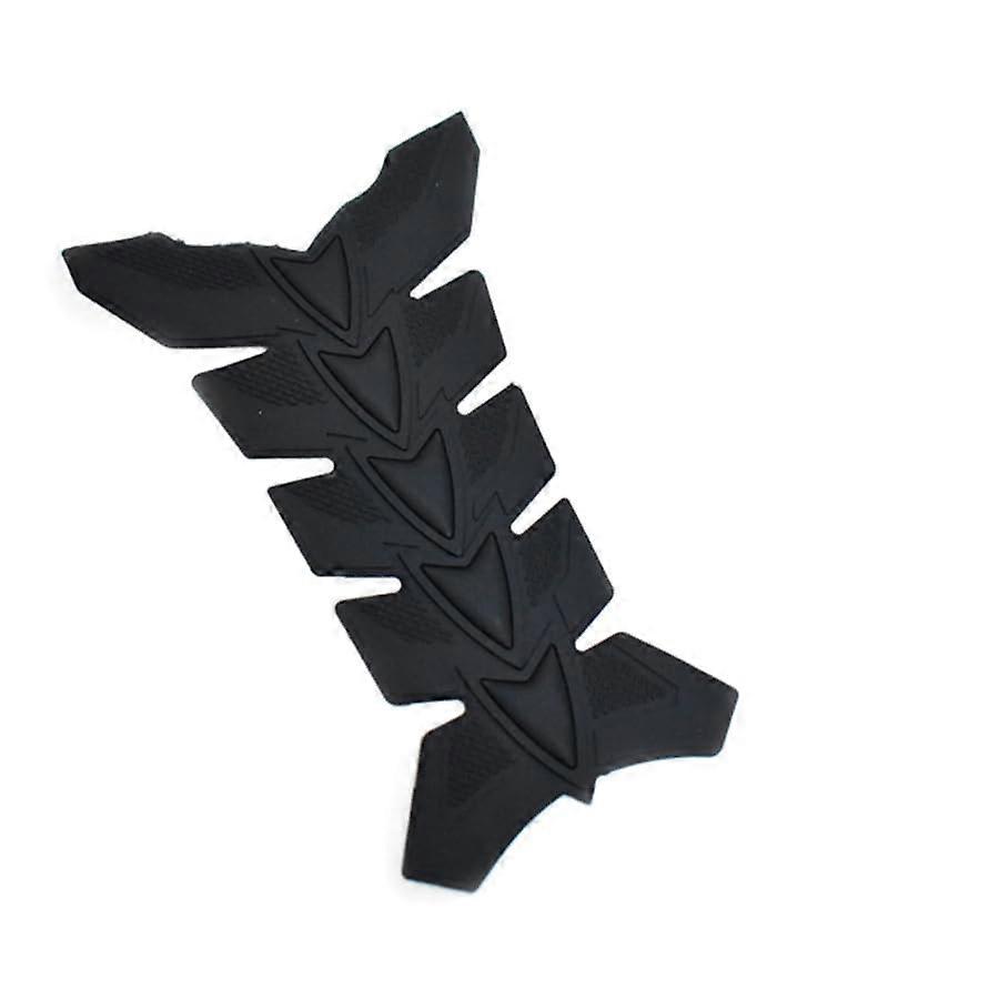 Motorcycle Tank Pad 3D Fish Bone AntiScratch Waterproof Rubber Protector for Motorbike