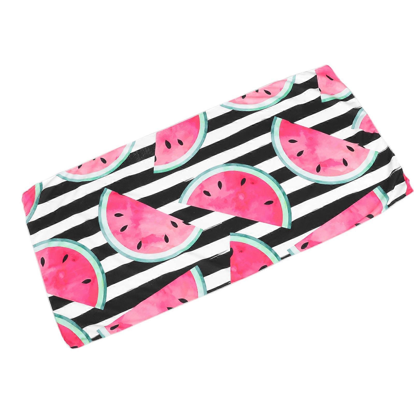 Foldable Polyester Bath Towel Compact Style For Pool Use Quick Dry 1Set