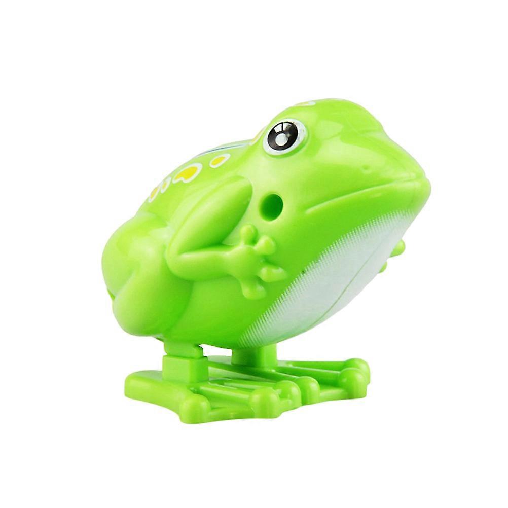Bouncing Kids Frog Clockwork Toy for Playing 3Pcs Plastic Jumping Set