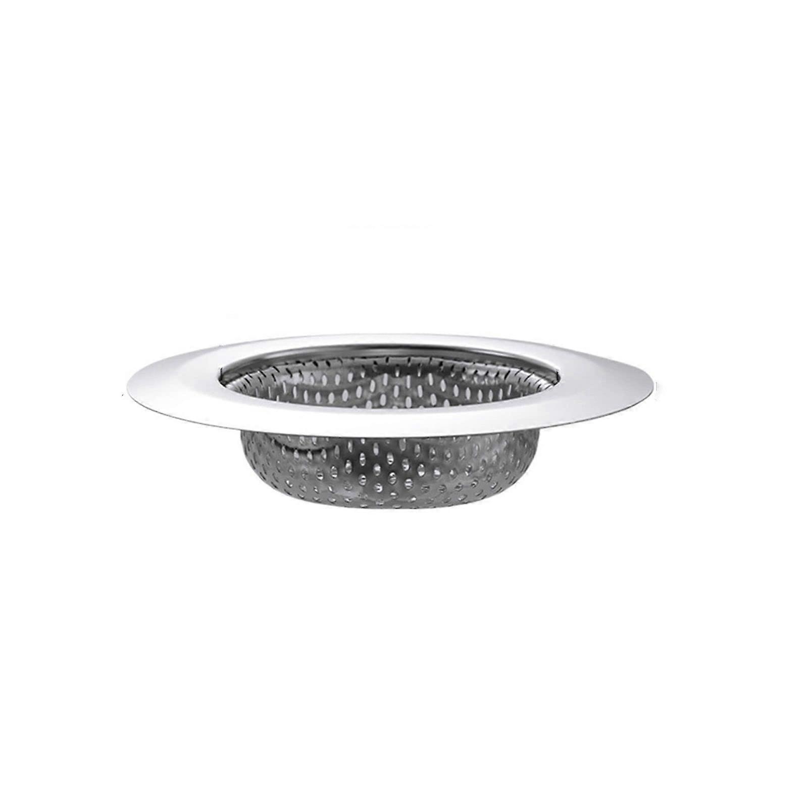 Stainless Steel Kitchen Sink Strainer AntiClog Mesh Drain Filter for Bathroom or Laundry
