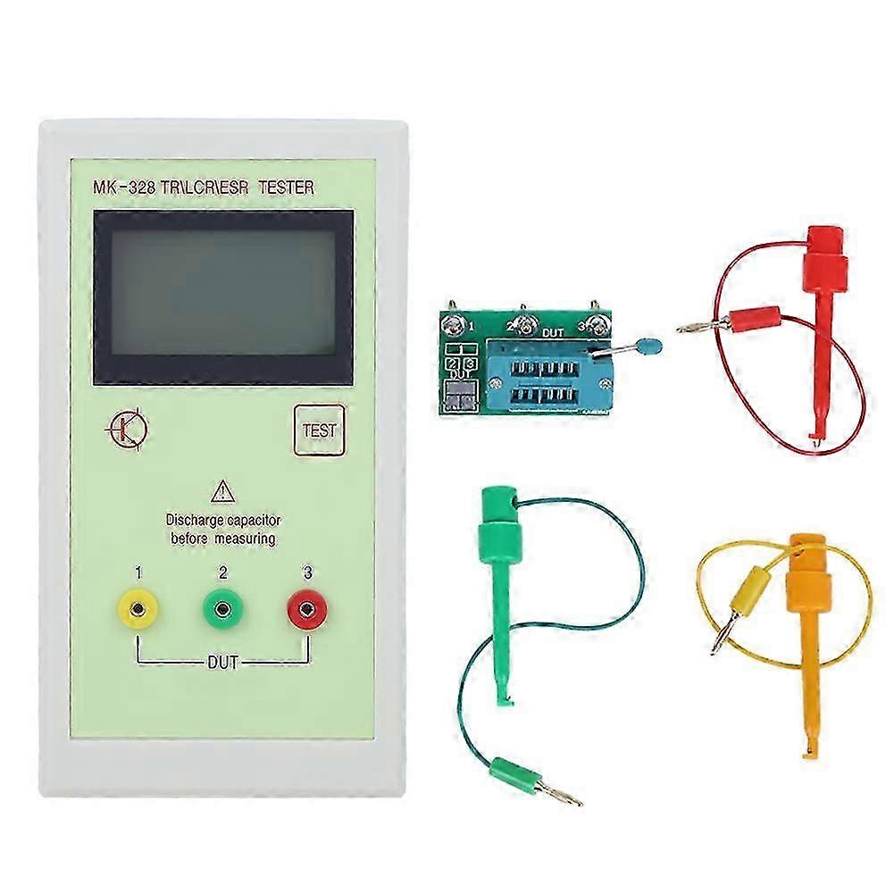 MK - 328 Transistor Tester - High - Accuracy Component Parameter Meter with Automatic Pin Detection and Sturdy Design for Electronic Enthusiasts 26-27