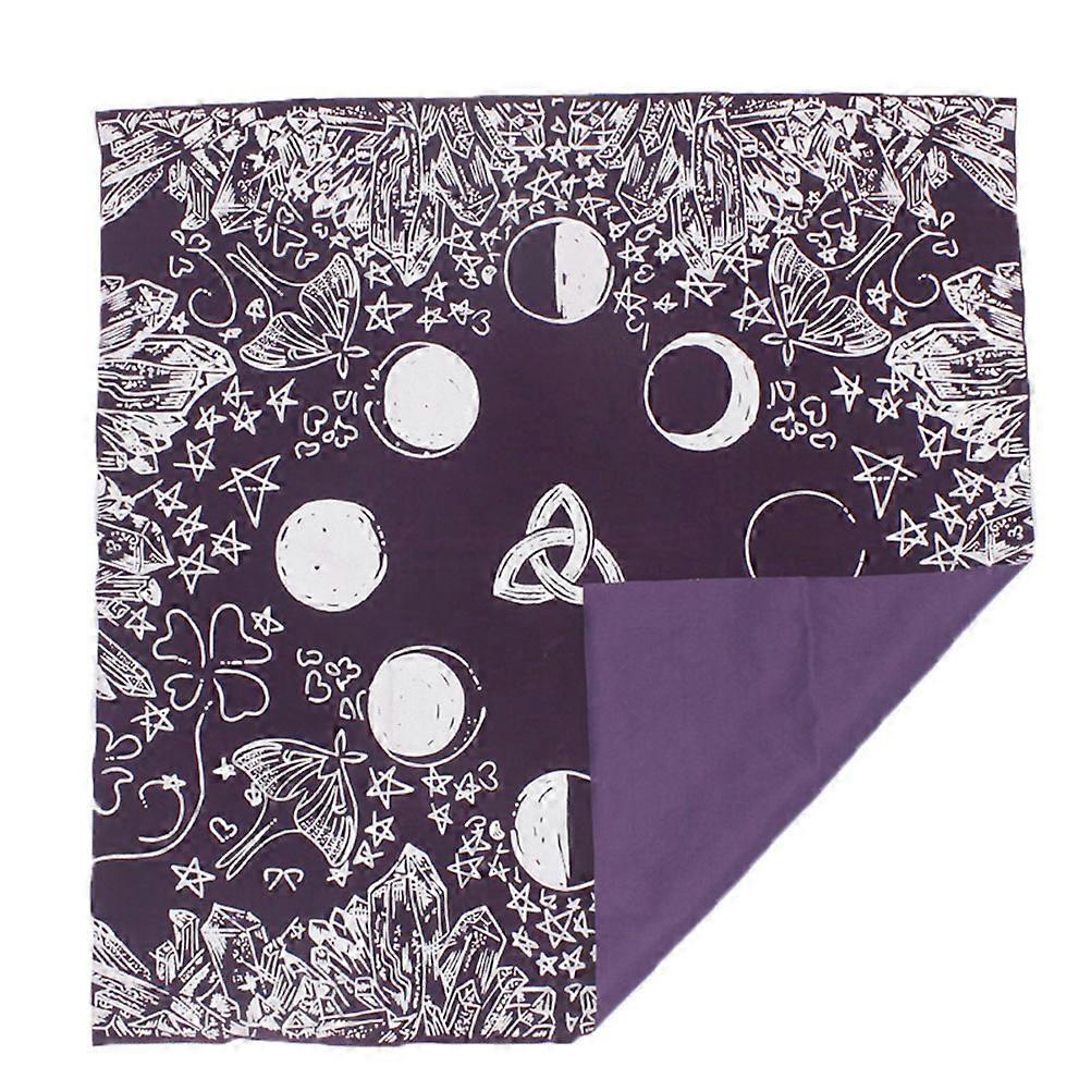 Tarot Table Cloth Professional Moon Pattern Board Game Cloth for