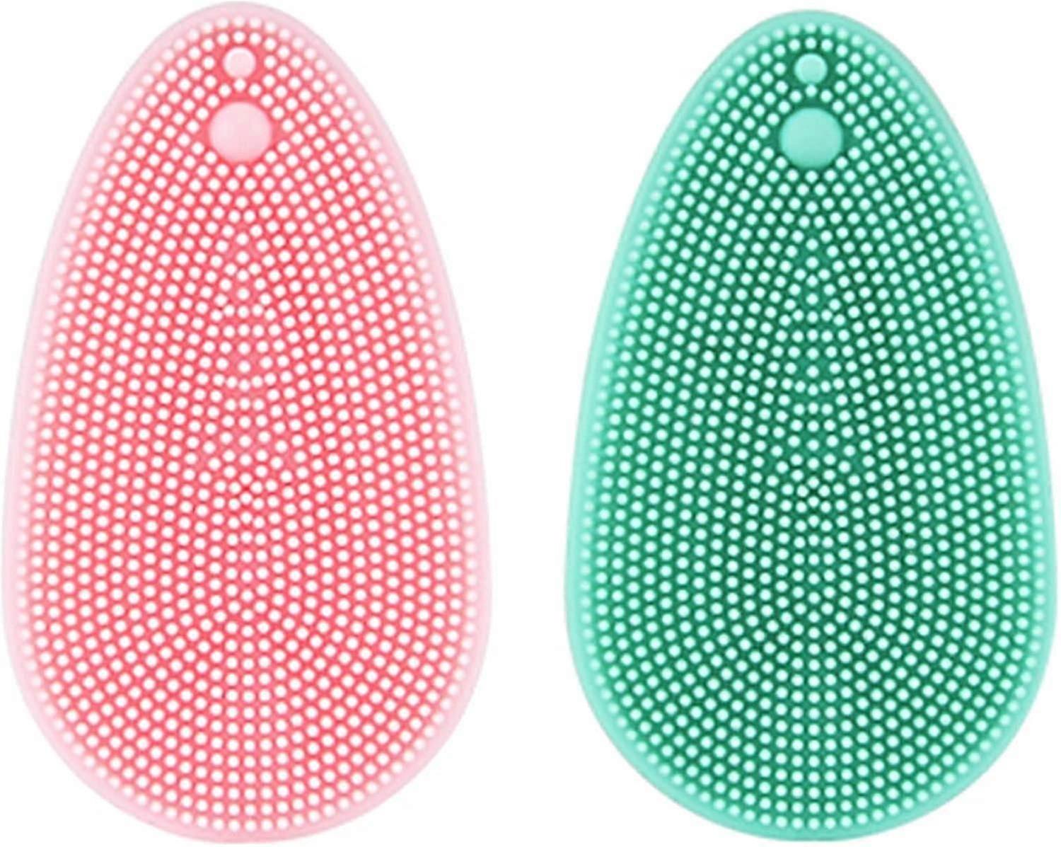 2pcs Silicone Facial Cleansing Brush myi