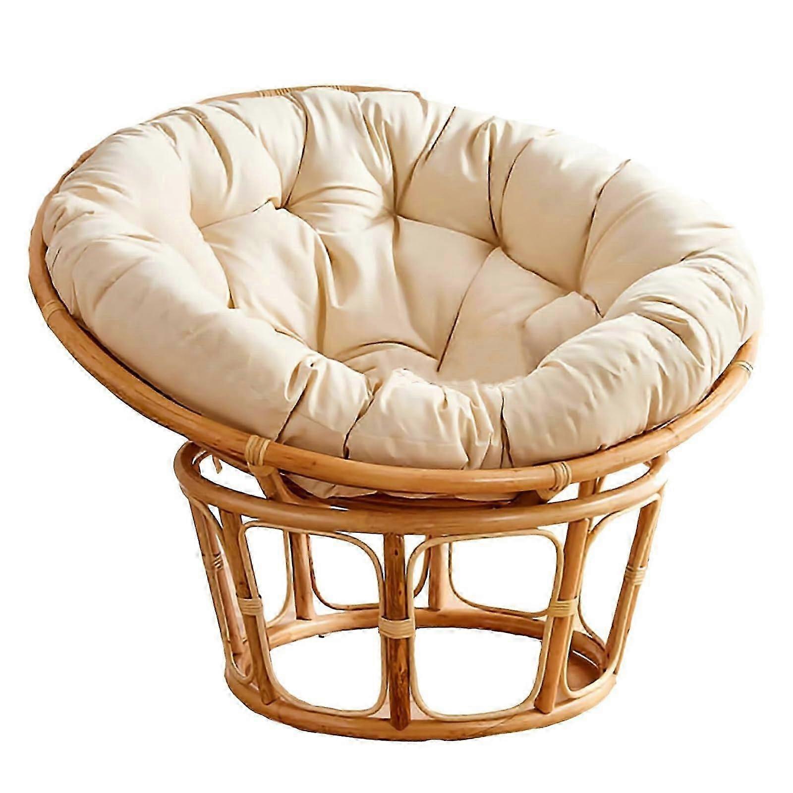 Thick Round Cushions for Egg Chairs, Indoor & Outdoor Use