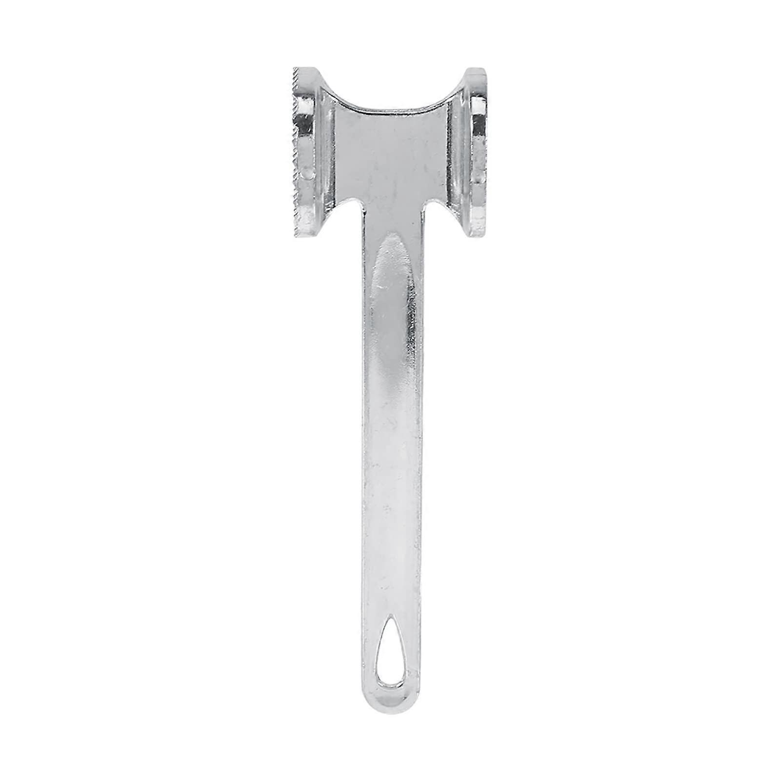 Aluminum Meat Tenderizer and Pounder with DualSided Surface and Ergonomic EasyGrip Handle