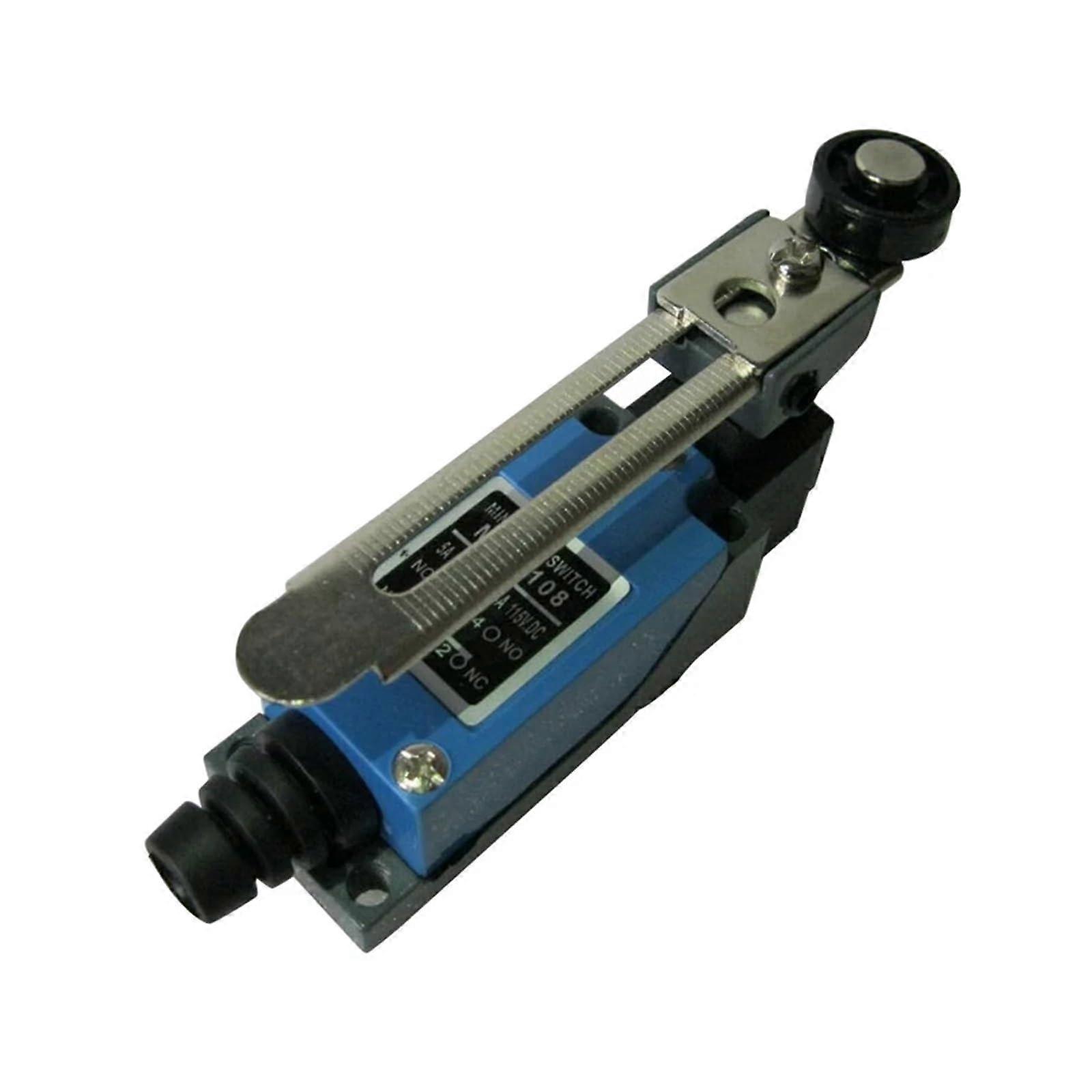 ME8108 Limit Switch with Rotary Adjustable Roller Lever Arm, Momentary Snap Action 5V