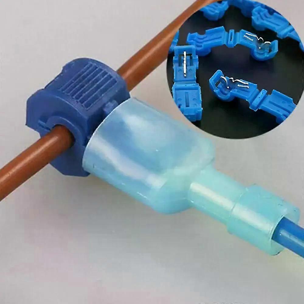 Hot Sell 30Pcs Wire Cable Connector Terminals T Shape Lock Quick Splice Electrical Tool