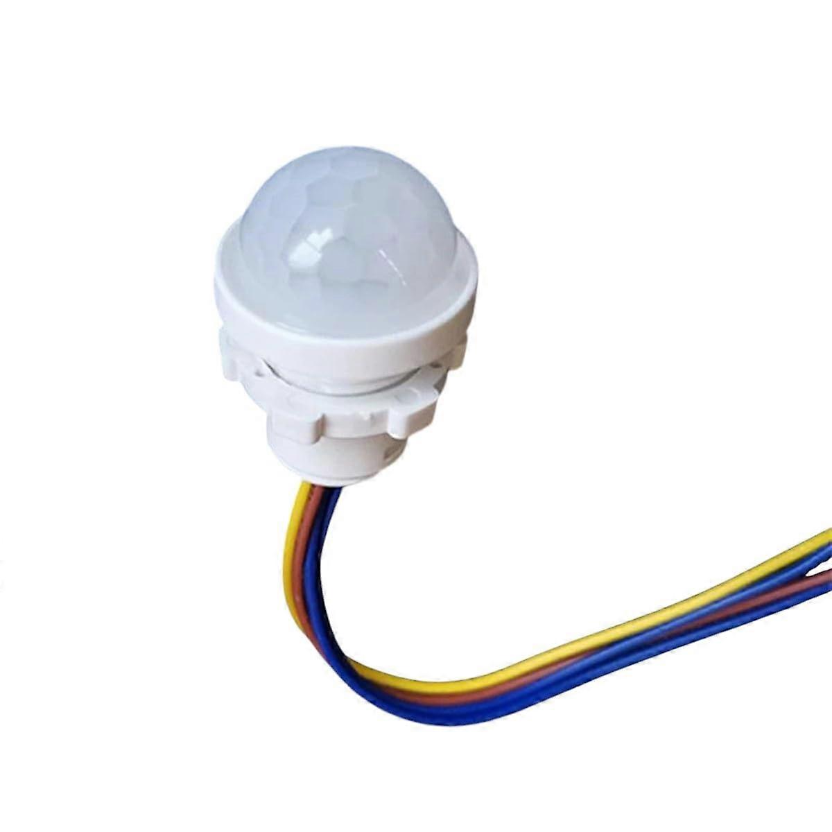 PIR Motion Sensor Switch with Adjustable Time Delay for LED Bulb and Ceiling Downlight AC 85265V