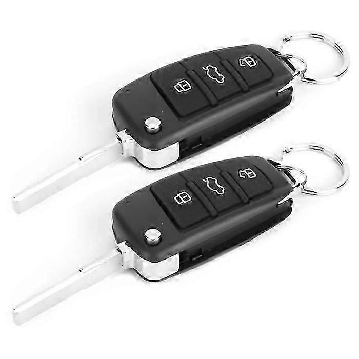 Keyless Entry System Universal Car Alarm System 3 Buttons Central Locking Remote Control Kit