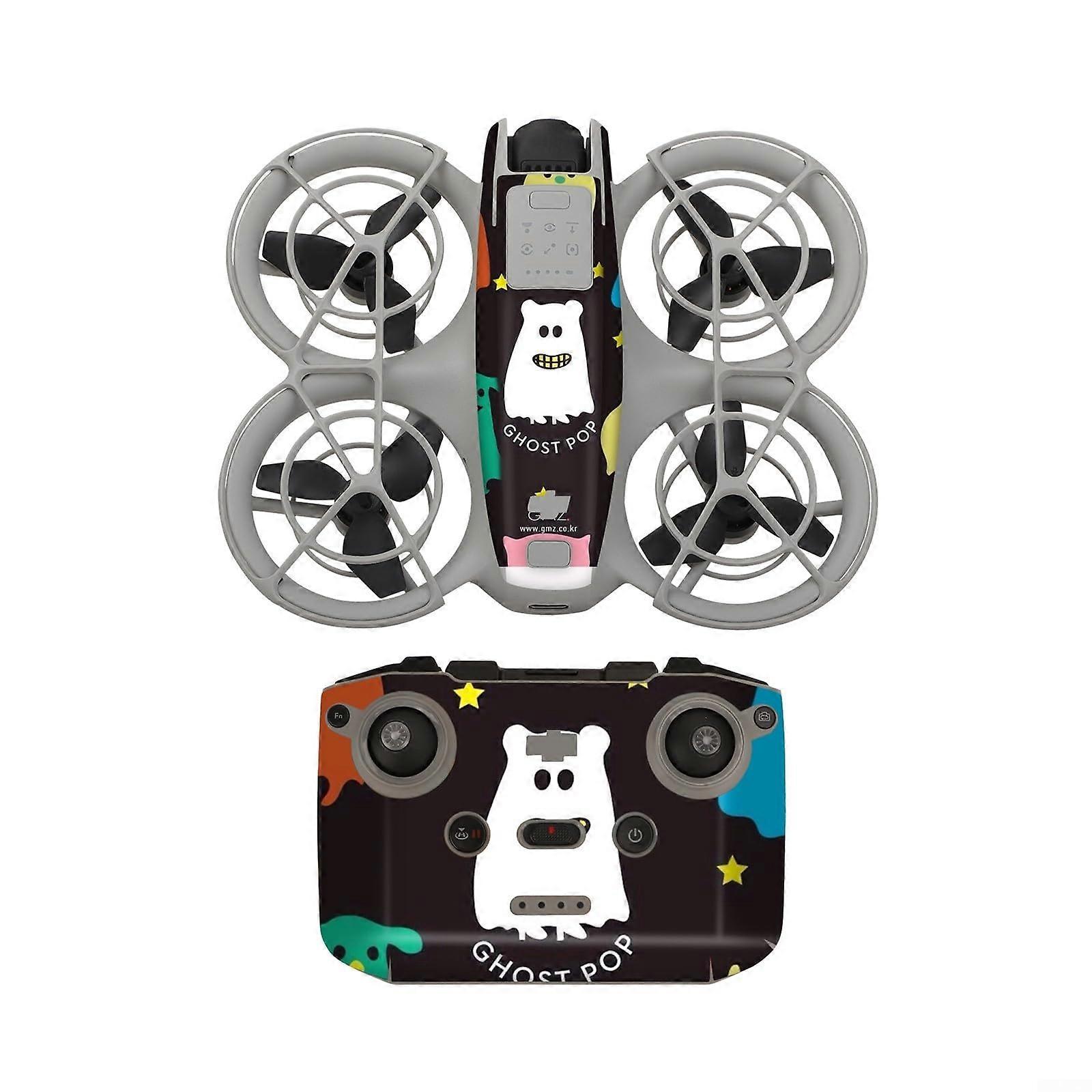 Waterproof Scratch Protection Skin for DJI NEO Remote Controller, Bubble Protective Sticker Kit