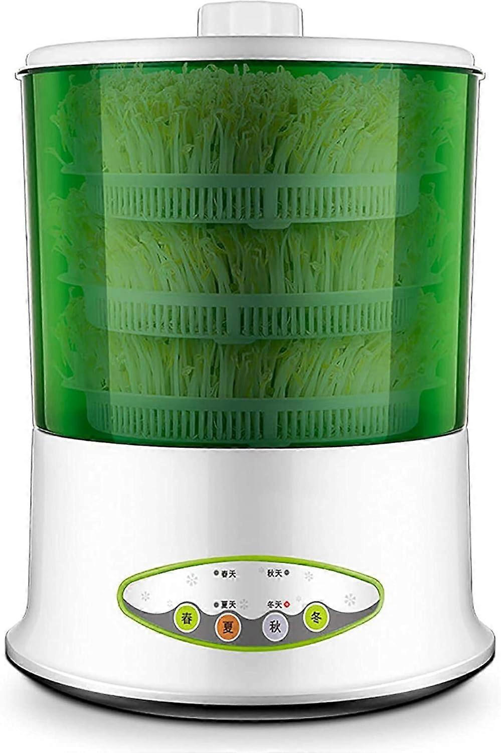 Automatic Bean Sprouter Machine with LED Timer, Intelligent Time Control and Automatic Watering