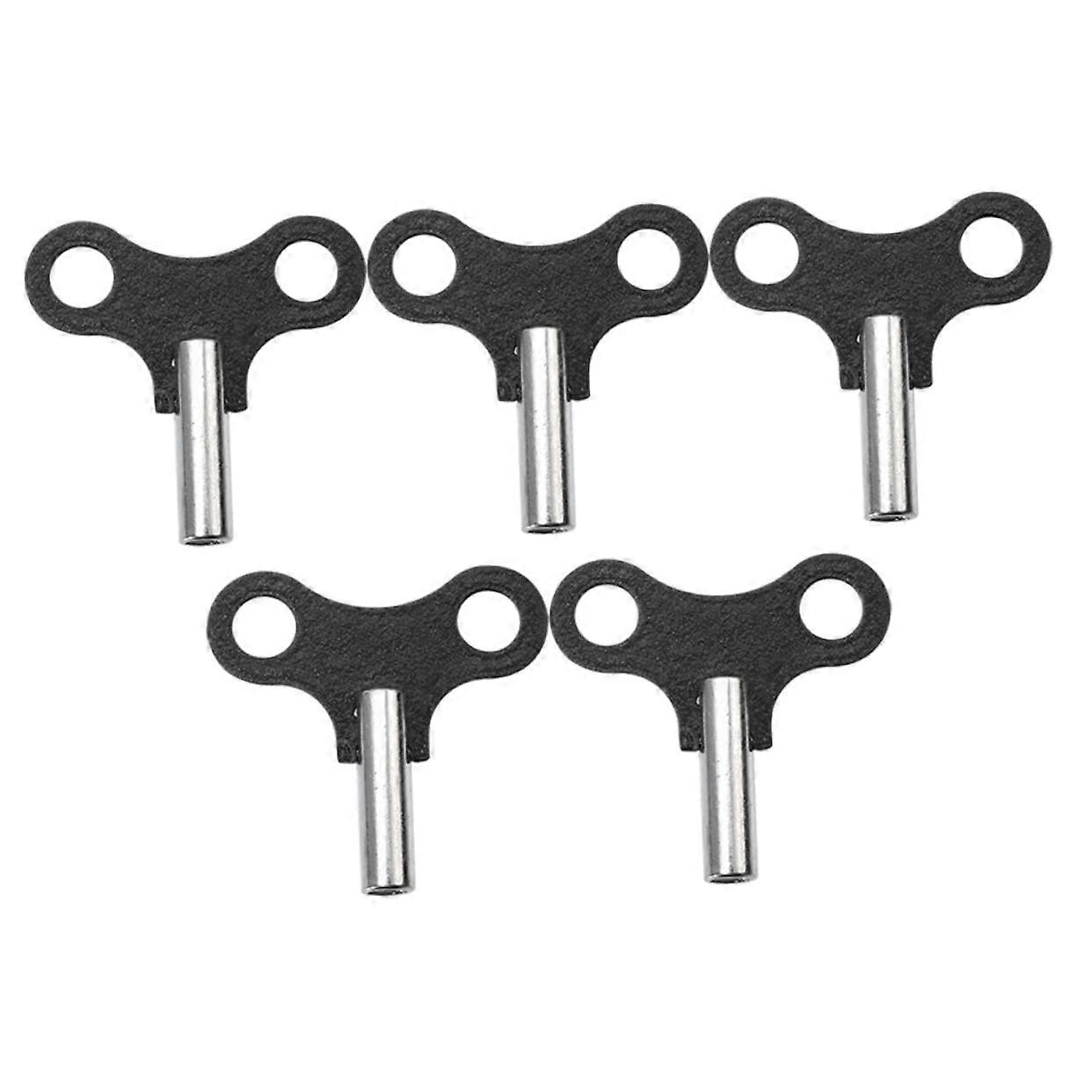 5pcs Replacement Clock Winding Key Set  Universal Antique Clock Fit for Wall and Desk Clocks