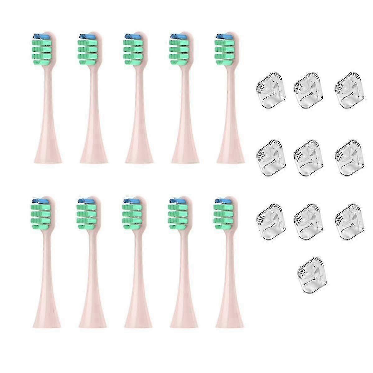 For EW-DC01 Replacement Electric Tooth Brush Heads Pink