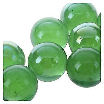 10 Pcs Marbles 16Mm Glass Marbles Knicker Glass Balls Decoration Color Nuggets Toy Transparent & Green & Dark Blue(3 Set)