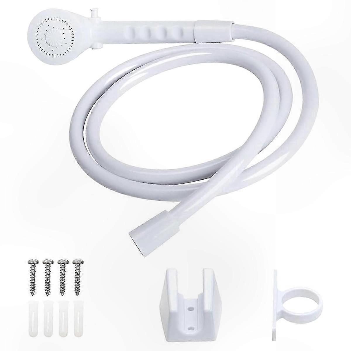 Shower Head with Hose and Guide Ring for RV Replacement