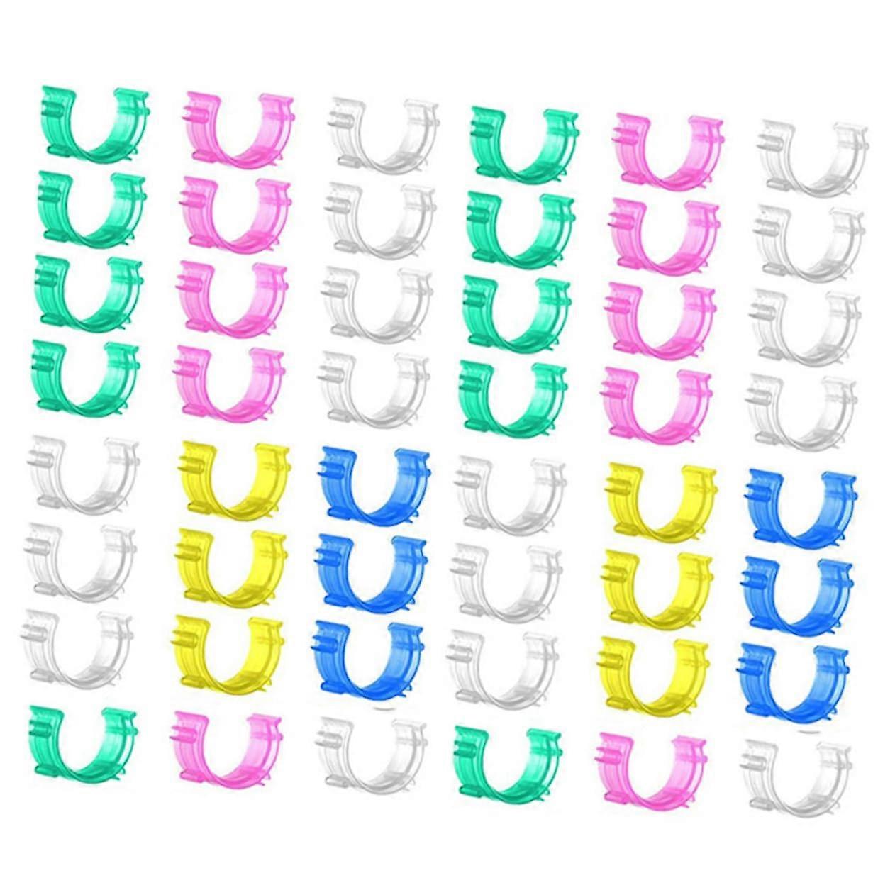 100pcs Sewing Bobbin Holders and Thread Clips for Embroidery, Tangle Storage and Quick Changes