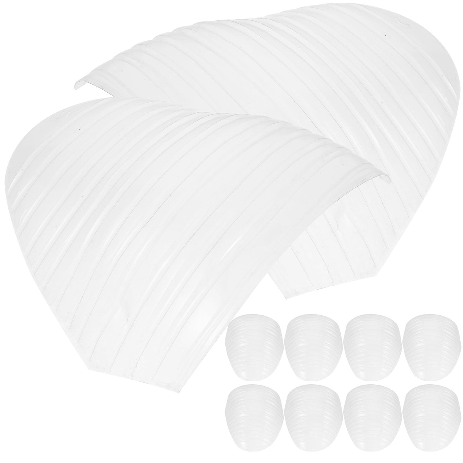 Baseball Cap Stand Hat Shaper Insert for 10Pcs Transparent Plastic Hat Display