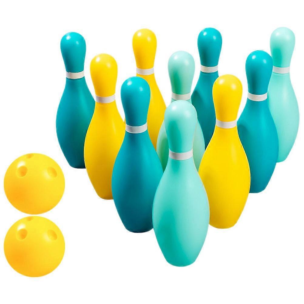 Bowling Toy Bowling Balls Interactive Plaything 1Set for Kids Use