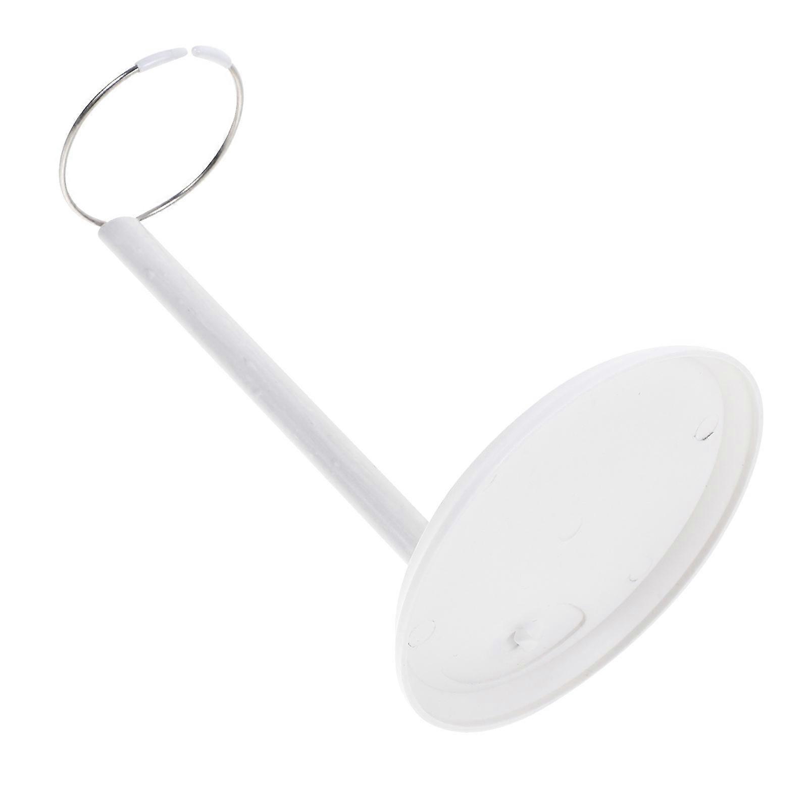 Doll Stand White Plastic Display Holder for 3Pcs Mannequin Model Display