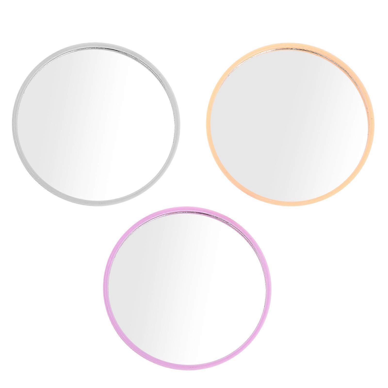 Mini Mirror Compact Portable Mirror for Daily Use 24Pcs Assorted Color