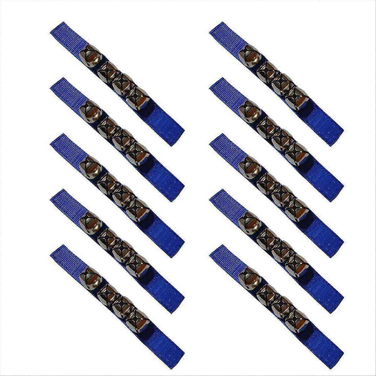 Dark Blue 10Pcs Orff Handbell, Multi-Faceted Development Handbell