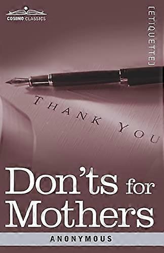 Don'ts for Mothers