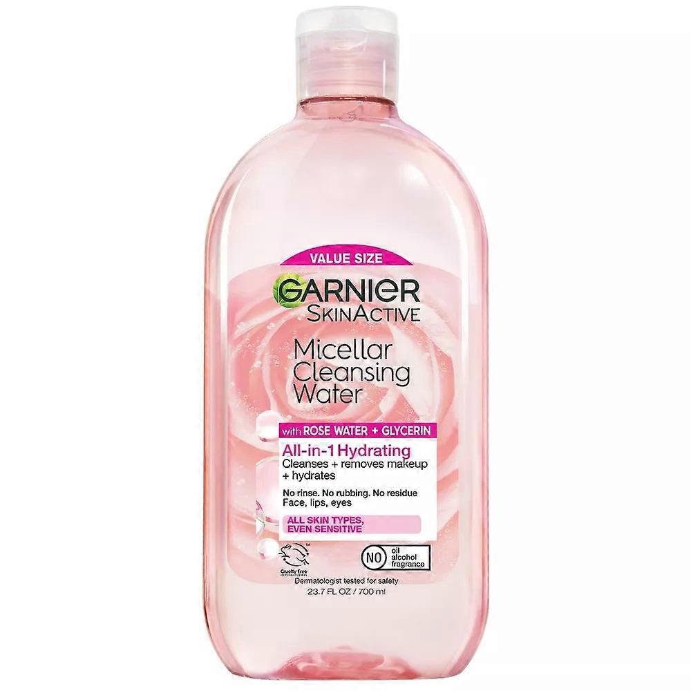 Garnier Rose Water Micellar Cleansing Water, Hydrating Makeup Remover - 23.7 Fl Oz