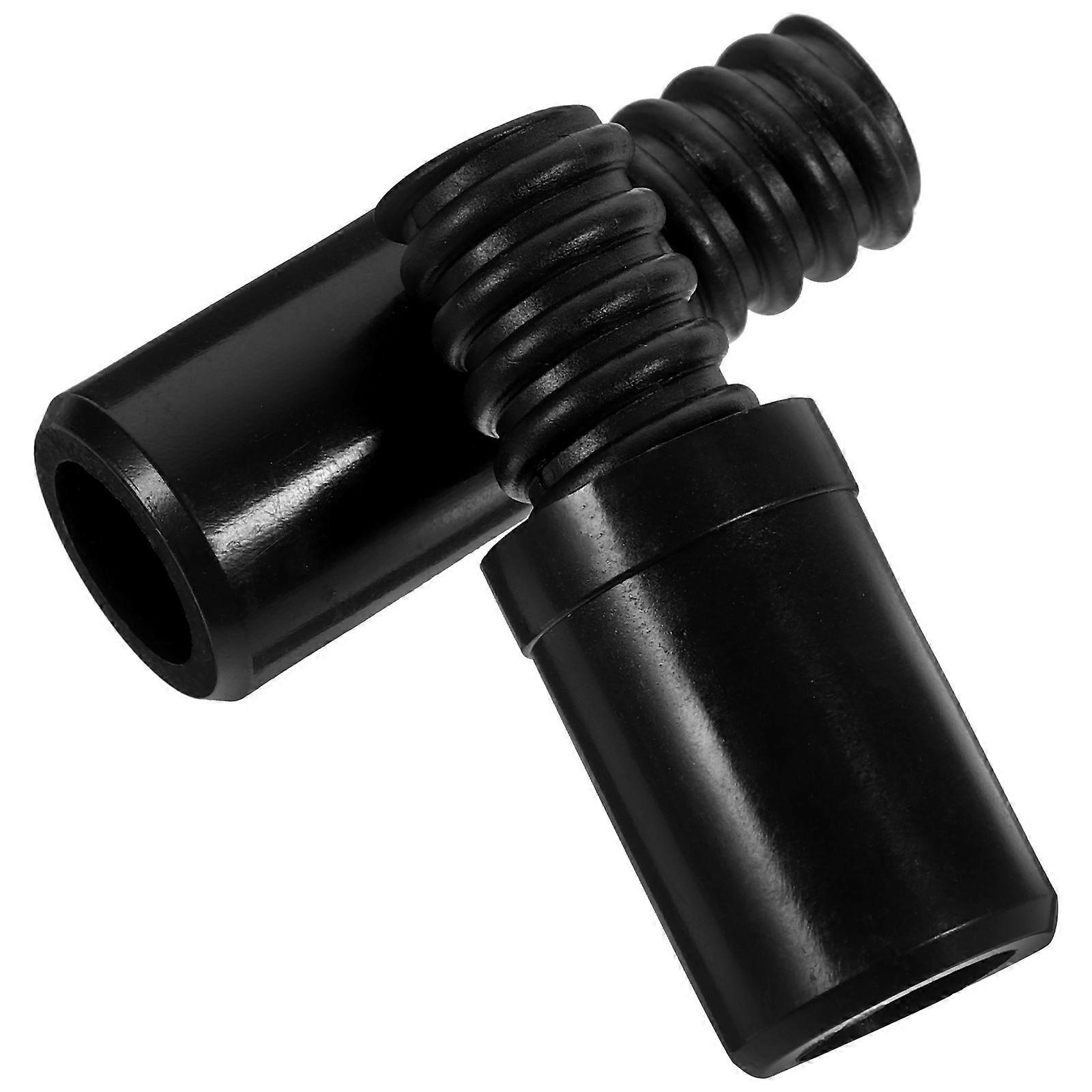 2Pcs Broom Extension Pole Adapter Tip Plastic Threaded Handle Tip Repairing Threaded Tips