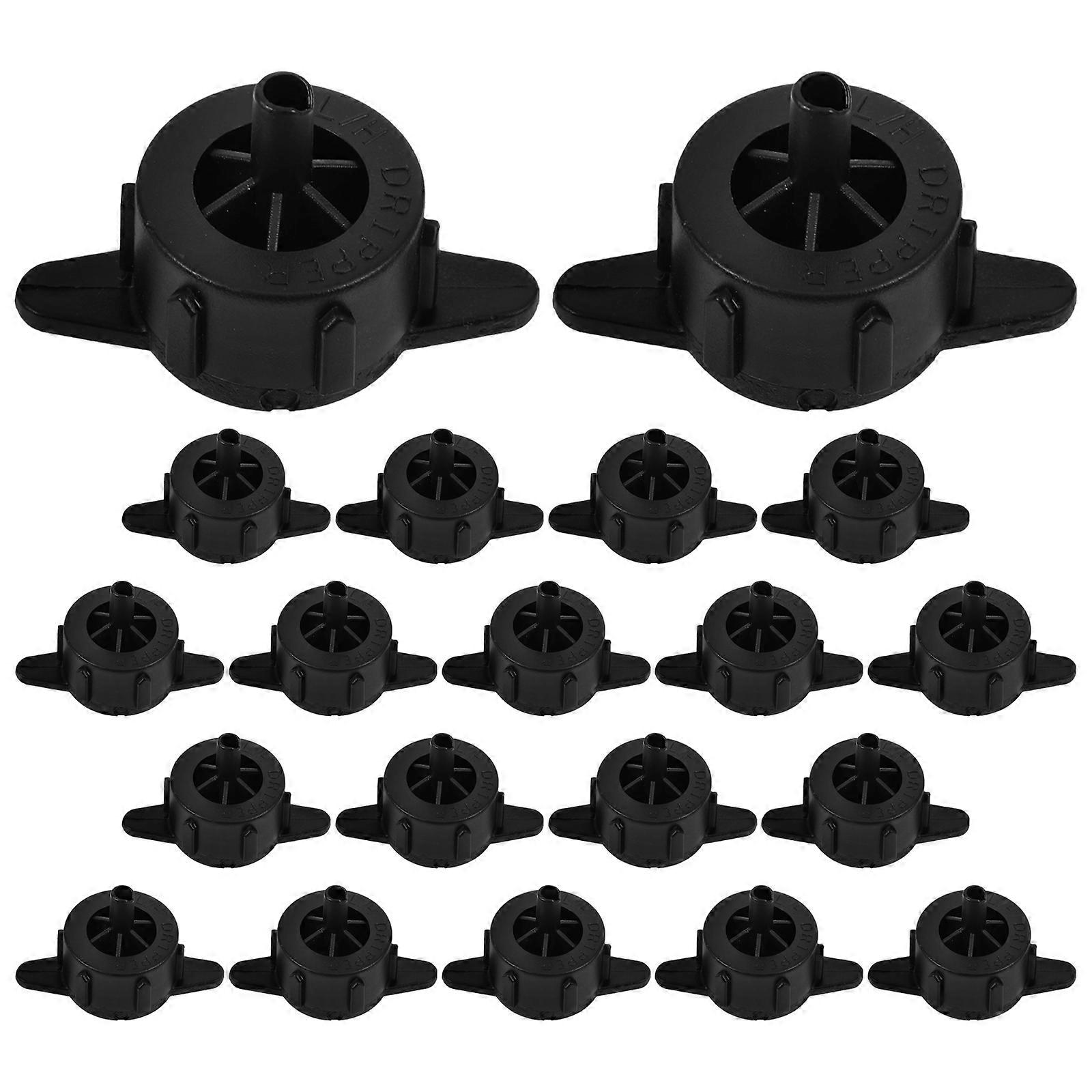 Drip Irrigation Emitters Pressure Compensating Garden Drip 20Pcs Accessories