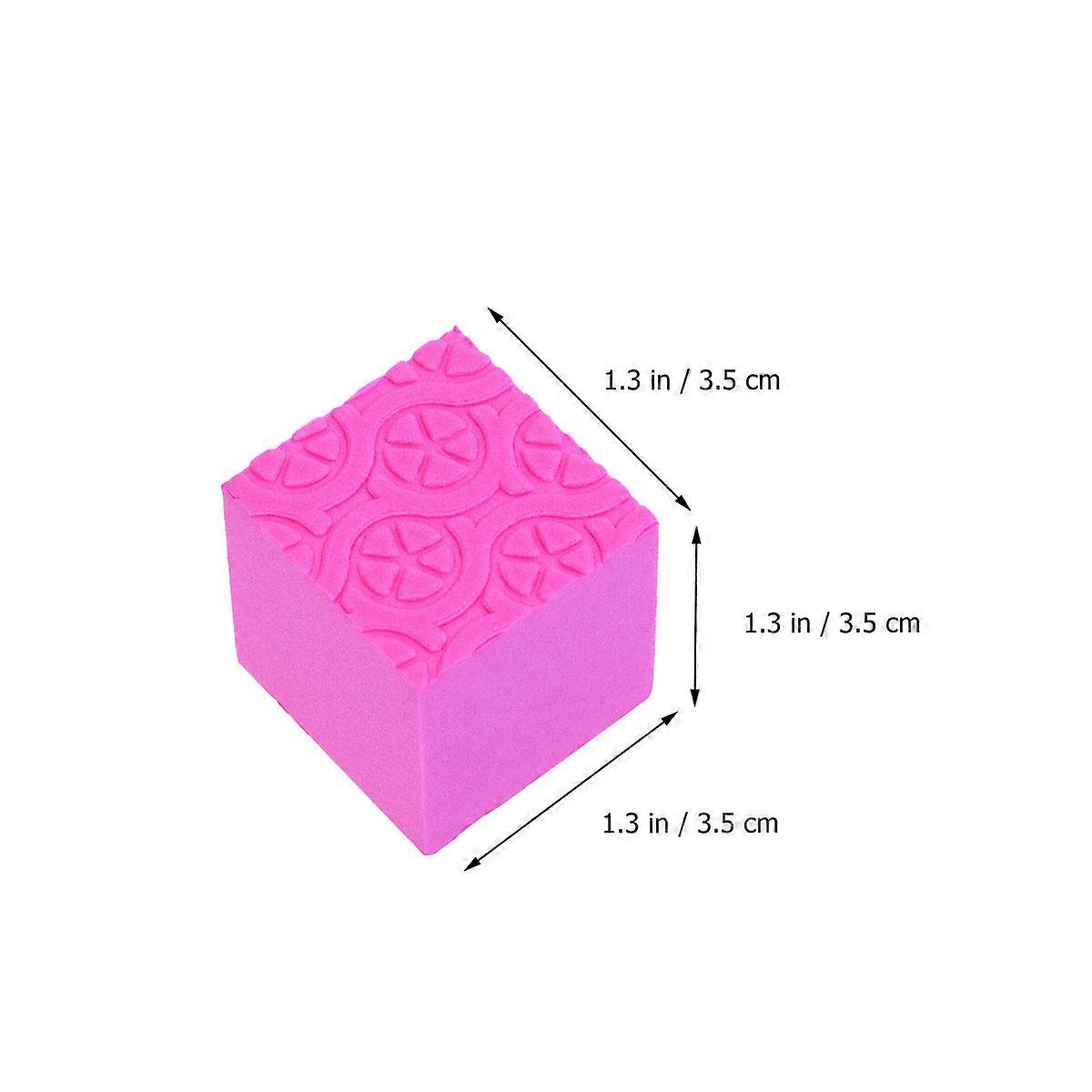 Colorful Cube Block for Crafting 50Pcs DIY Design Model Sponge Cube Blocks