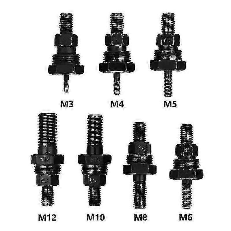 Rivet Nut Tool Adapter Threaded Mandrel Riveter Replacement Riveting Heads