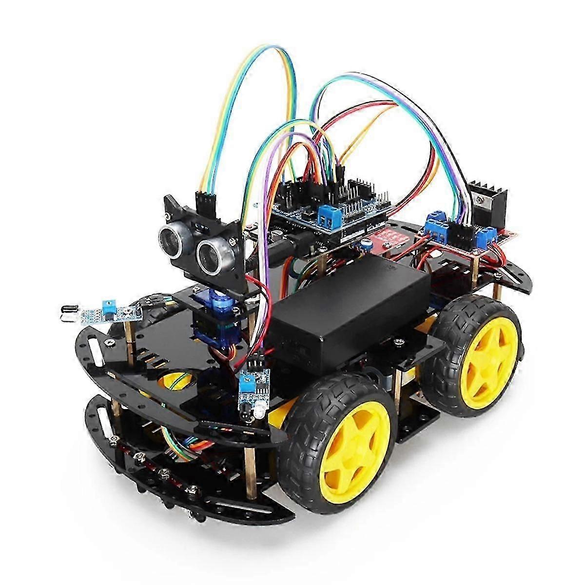 Smart Robot Car Coding Kit for Programming Great Fun Education Learning Robotic Complete Automation Kit