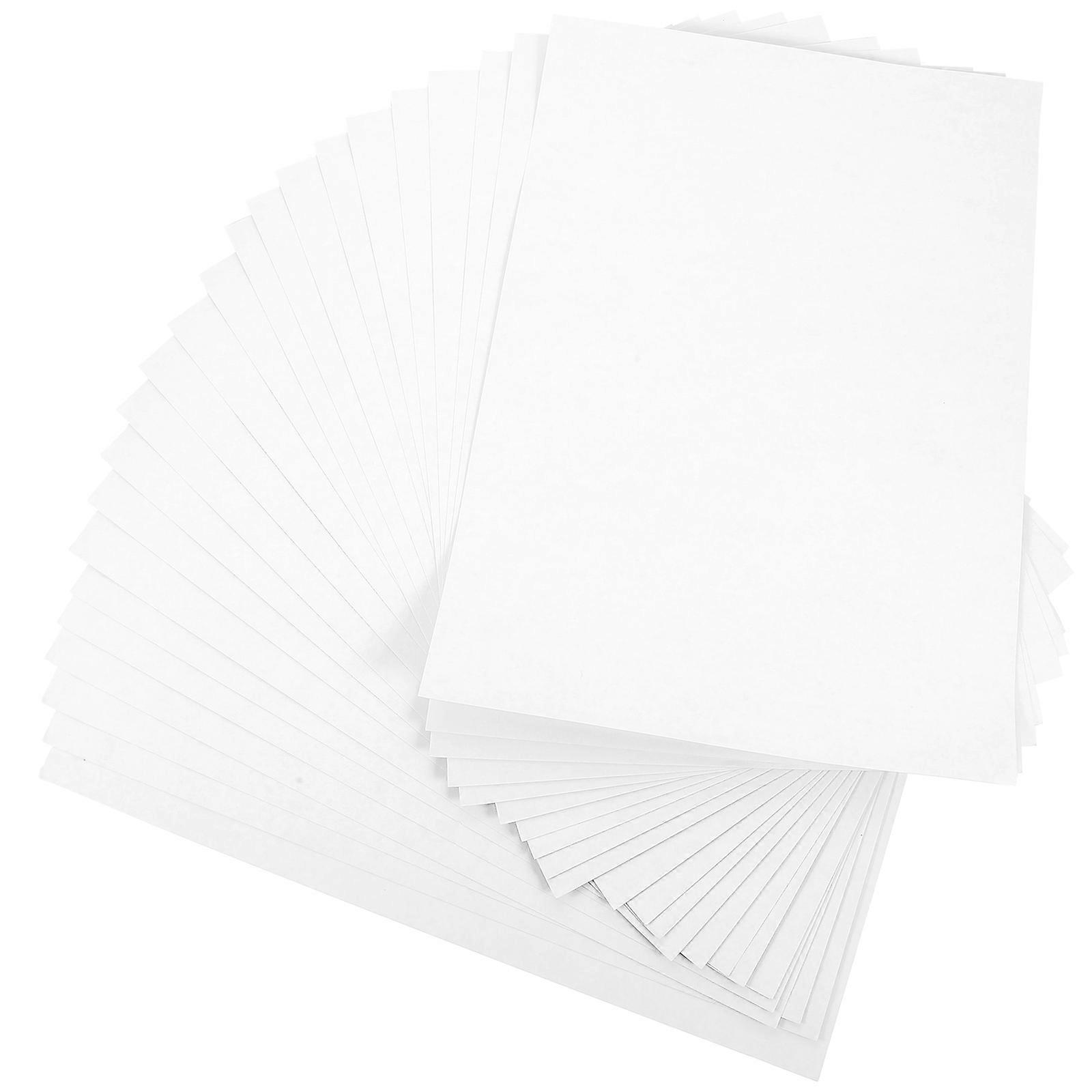 Marking Label Sheets Self Adhesive for Printer Use 50 Sheets White